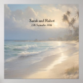 Beach Wedding Poster (Voorkant)