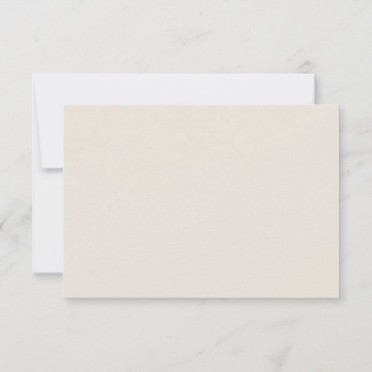 Beach Wedding Reply Cards RSVP Kaartje (Achterkant)