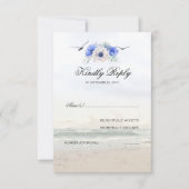 Beach Wedding RSVP (Voorkant)