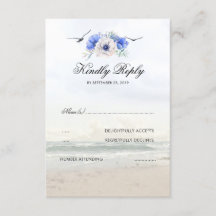 Beach Wedding RSVP
