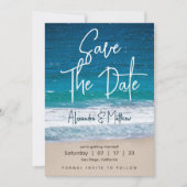 Beach Wedding Save The Date (Voorkant)