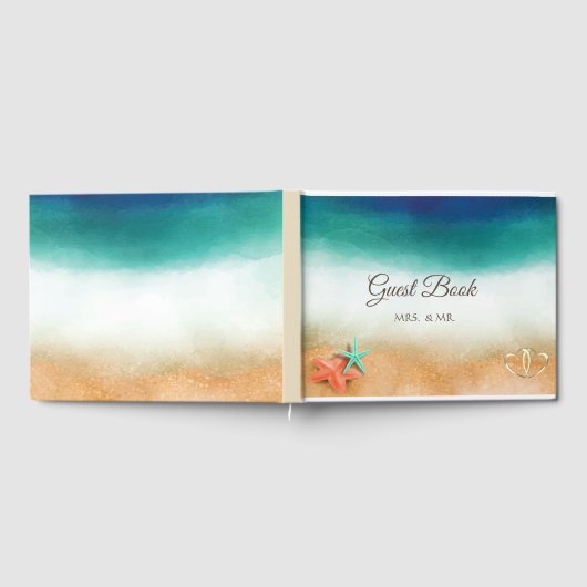 Beach Wedding Seafish Wedding Gastenboek (Volledig)