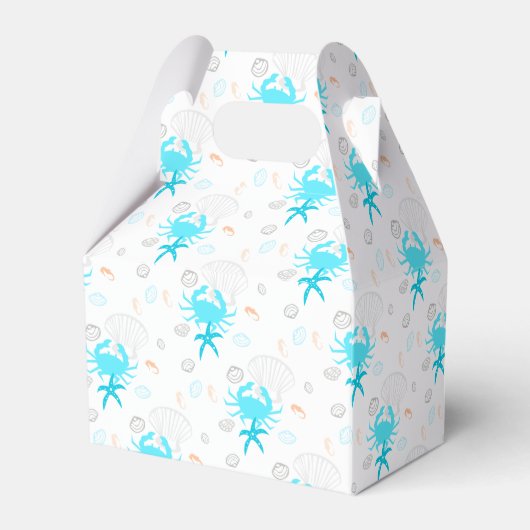 Beach Wedding Seashell Specialized Favor Boxes Bedankdoosjes (Achterkant)