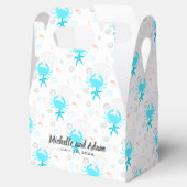 Beach Wedding Seashell Specialized Favor Boxes Bedankdoosjes (Geopend)