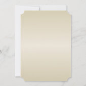 Beach Wedding, Seashell, Wood Hearts Vrijgezellenf Kaart (Achterkant)