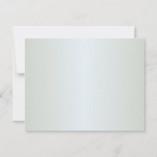 Beach Wedding Seashells Rehearsal Dinner Kaart (Achterkant)