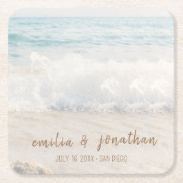 Beach Wedding | Seaside Wedding Kartonnen Onderzetters