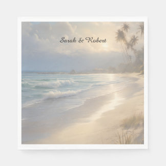 Beach Wedding Servet