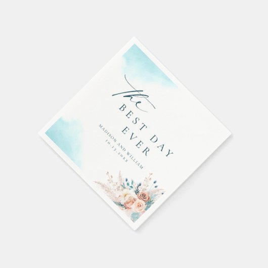 Beach Wedding Servet (Hoek)