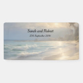 Beach Wedding Spandoek (Horizontaal)