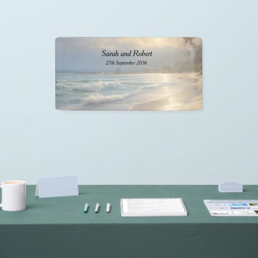 Beach Wedding Spandoek (Beurs)