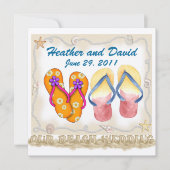 Beach Wedding - SRF Kaart (Voorkant)