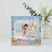 Beach Wedding - SRF Kaart (Staand voorkant)