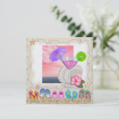 Beach Wedding - SRF Kaart (Staand voorkant)