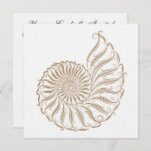 Beach Wedding - SRF Kaart (Voorkant / Achterkant)