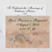 Beach Wedding - SRF Kaart (Voorkant / Achterkant)