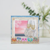 Beach Wedding - SRF Kaart (Staand voorkant)