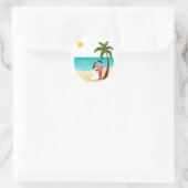 Beach Wedding Sticker (Tas)