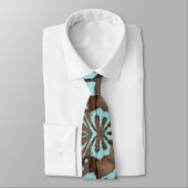 Beach Wedding Stropdas Hibiscus Floral Luau Blue B (Gebonden)