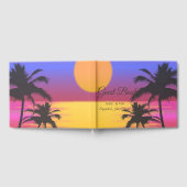 Beach Wedding Sunset Gastenboek (Volledig)