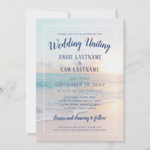 Beach Wedding Sunset Sunrise Sandy Ocean Kaart