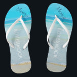 Beach Wedding | Teenslippers | Naam bride | Oceaan<br><div class="desc">Beach Wedding | Teenslippers | Naam bride |Oceaan</div>