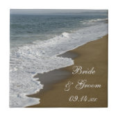 Beach Wedding Tegeltje (Voorkant)
