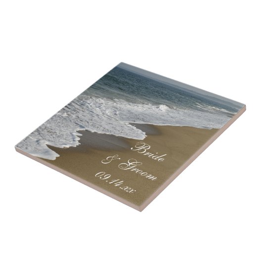 Beach Wedding Tegeltje (Zijkant)