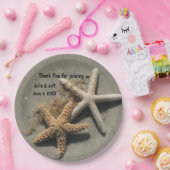 Beach Wedding Theme Party Borden Papieren Bordje (Feest)