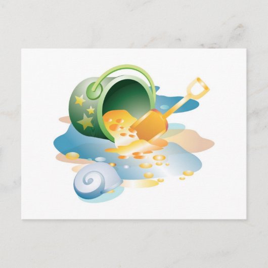 Beach Wedding Theme Save the Date Cards Weddenscha Aankondigingskaart (Voorkant)