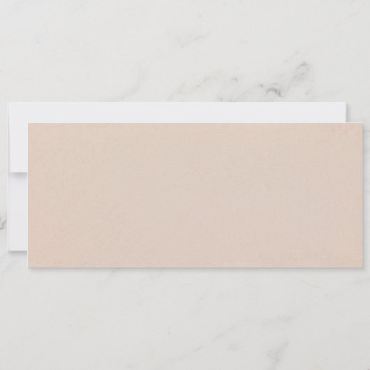 Beach Wedding Ticket Invitations v.1 Kaart (Achterkant)