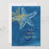 Beach Wedding-uitnodigingen Kaart (Voorkant)