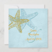  Beach Wedding-uitnodigingen Kaart (Voorkant)