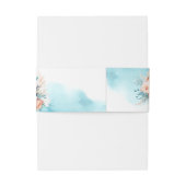 Beach Wedding Uitnodigingen Wikkel (Achterkant Voorbeeld)