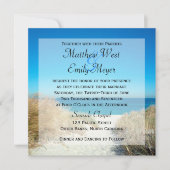 Beach Wedding-uitvindingen van zeegras Kaart (Voorkant)