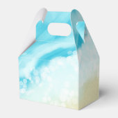 Beach Wedding Vrijgezellenfeest Sand Tropical Wave Bedankdoosjes (Achterkant)