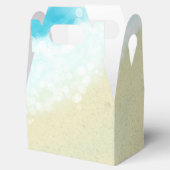 Beach Wedding Vrijgezellenfeest Sand Tropical Wave Bedankdoosjes (Geopend)