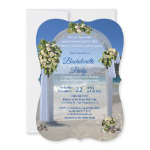 Beach Wedding/White Roses Bachelorette Party