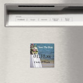 Beach Weddings Save the Dates Photo Magnet (Insitu (Vaatwasser))