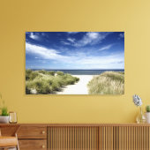 Beach, Welfleet MA Canvas Afdruk (Insitu (Woonkamer))