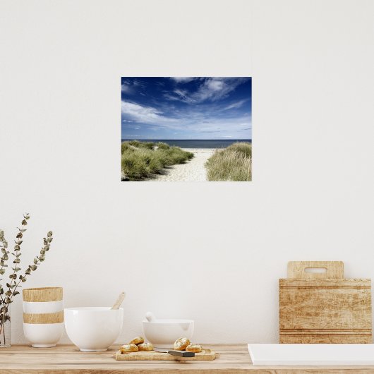Beach, Welfleet MA Poster (Keuken)