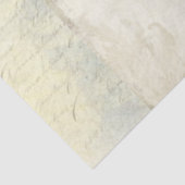 Beach Welk Shell Aqua Blue Waterverf Ontkoppeling Tissuepapier (Detail)