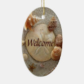 BEACH Welkomstteken Keramisch Ornament (Rechts)