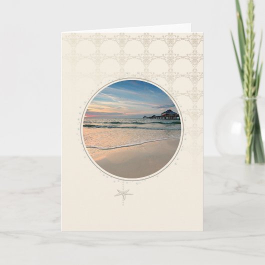 BEACH - WENSKAART KAART (Voorkant)