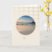 BEACH - WENSKAART KAART (Gele Bloem)