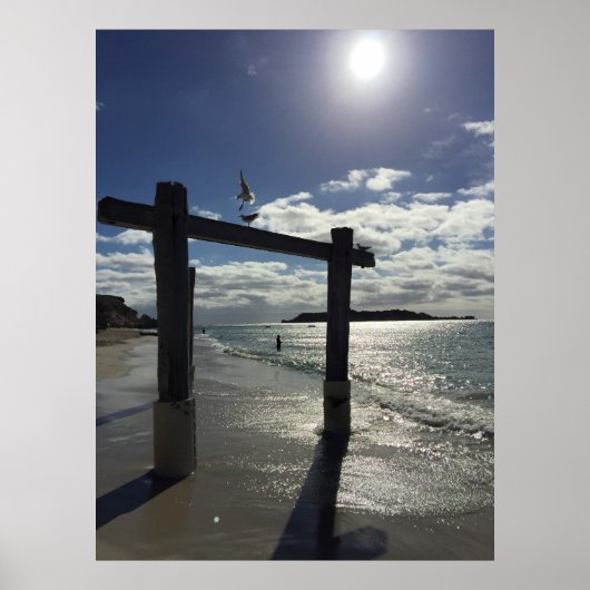 Beach Western Australië Poster (Voorkant)