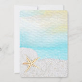 Beach White Sand zal je mijn Bridesmaid zijn Kaart (Achterkant)