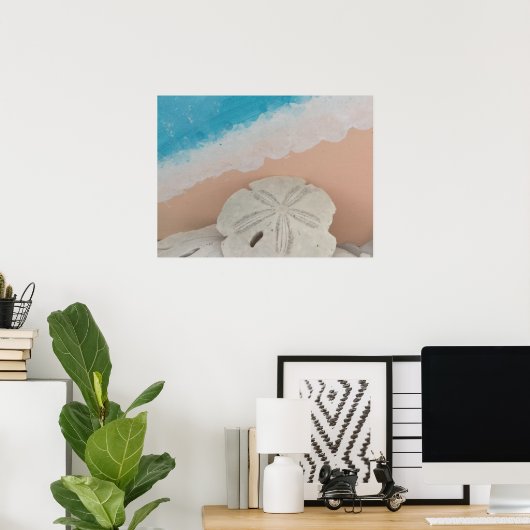 Beach Wish Poster (Thuiskantoor)