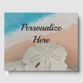 Beach Wishes Seashells Gastenboek (Voorkant)