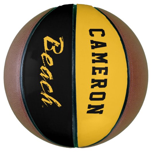 Beach Wordmark Basketbal (Verticaal)
